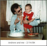 John + Andrew, 1984